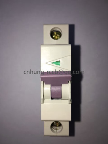 MCB miniature circuit breakers