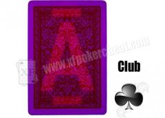 Magic Gambling Props Fournier Plastic 2818 Red Blue Jumbo Face Playing Cards