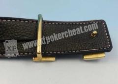 CVK730T Black Leather Belt Dynamic Camera for Scanning Invisible Poker Barcodes