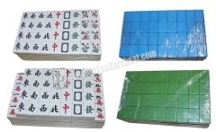 ABS / PVC Mahjong Cheating Devices Tiles With Infrared Marks For Mahjong Gambling