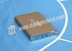 Silver Power Bank Scanning Camera For Poker Analyzer System