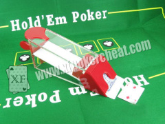 Baccarat 8 Decks Poker Dealer Hand Control Second Deal Poker Shoe