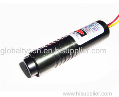 Red line modulated laser module