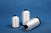 raw white 100% polyester sewing thread