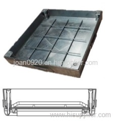 hot dip galvanized manhole cover/recessed cover/filling cover