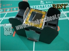 Plastic 6 Deck Automatic Card Shuffler With One Camera For Baccarat Cheating