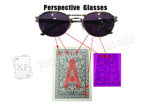 Classical UV Sunglasses Poker Reader For Back Marked Cards