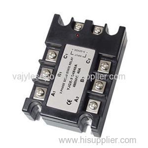 3 Phase Solid State Relay Module 100A AC To AC Output 30-480V High Voltage Solid State Relay