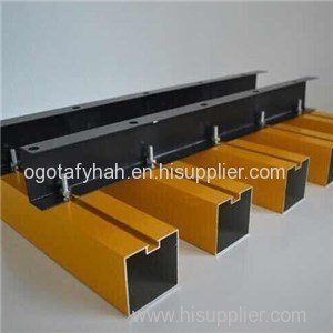 50*50mm Aluminum Square Tube Ceiling For Interior Decoration