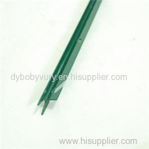 Green PVC Coated Euro Heavy Duty Steel T Post