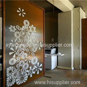 Customized Powder Coated Laser Cut Stainless Steel Screen Panels