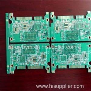 8 Layer HDI FR4 PCB With Buried Holes/gold Fingers