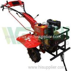 Big Wheel And Front Bracket Diesel Cultivator With Trailer Optional Upgrade