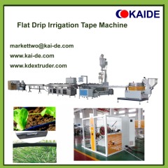 Flat Drip Irrigation Tape Production Machine with high speed 250m/min