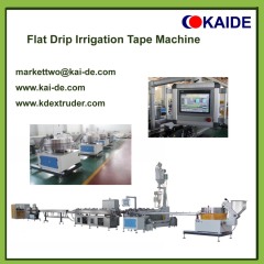 Flat Drip Irrigation Tape Production Machine with high speed 250m/min
