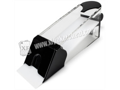 Black Plastic Poker Shoe Casino Cheating Devices For See First Normal Coming Card