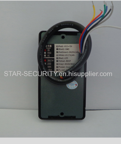 125KHz id Weigand output Access Control Card Reader