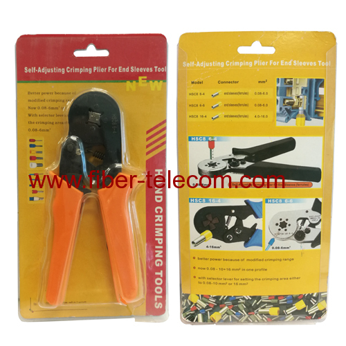 Self-adjusting Crimping Plier For End Sleeves Tool