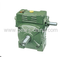 china manufacturer WPS worm gearbox