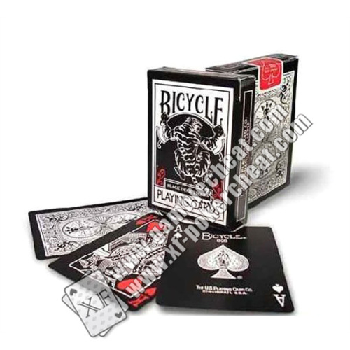 Plastic Poker Size Bicycle Marked Cards For UV Contact Lenses