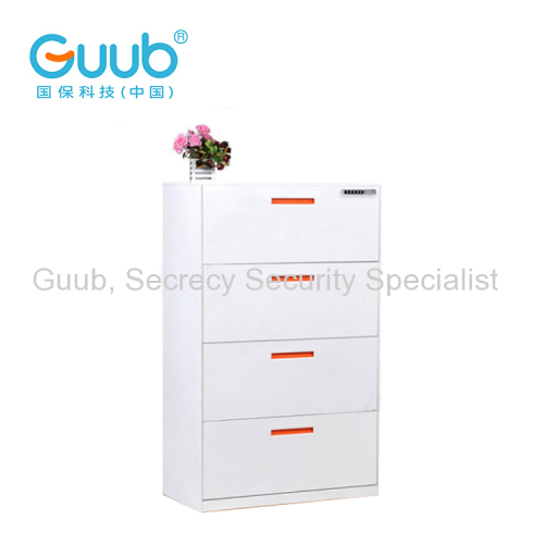 File cabinet Metal lateral drawer cabinet with electronic lock 4 drwer file cabinet