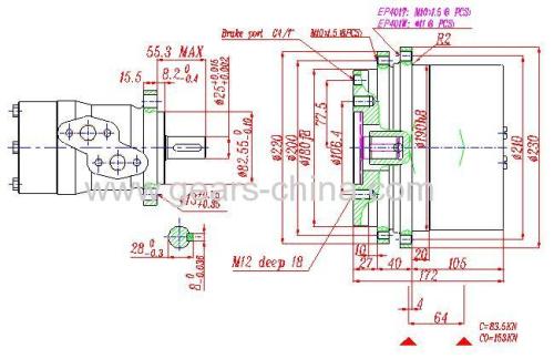 mitsbishi motor pump me017287