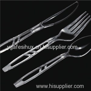 Heavy Duty PS Cutlery Plastic Camping Cutlery