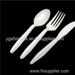 Colored Plastic Flatware Disposable Plastc Cutlery