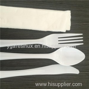 4 In 1 Disposable Cutlery Sets