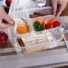Compartments 750ml Square Food Container