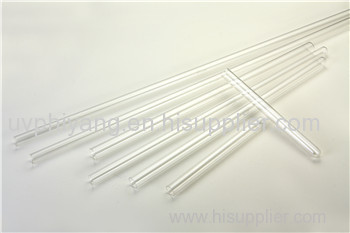 large diameter transparant quartz glass tube for uv lamp and uv sterilizers