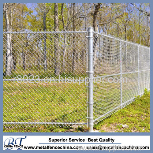 Hot sale galvanized chain link fence