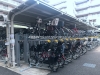 double tiered bike rack