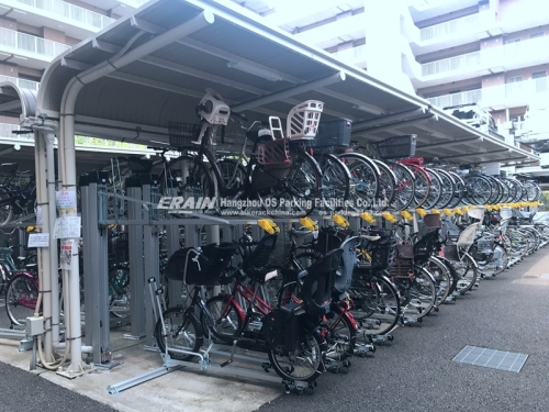 double tiered bicycle carrier