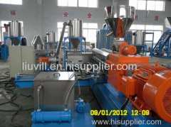 CaCO3 Talc TiO2 Carbon Black Filler Masterbatch Making Machine for PP PE PS abs eva