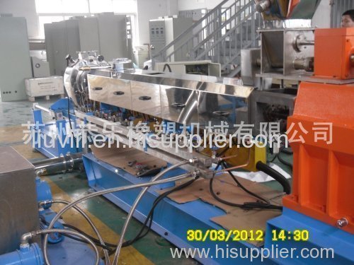 pvc pe Cable Sheath  Compound Wire and Cable Extrusion Machine