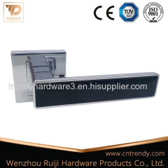 BLACK wooden door handle simple type