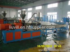 2017 carbon fiber mixing plastic twin screw extrusion machine