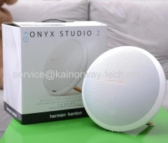 Wholesale Harman Kardon Onyx Studio 2 Rechargeable Wireless Bluetooth Portable Speaker System White With Built-in Mic