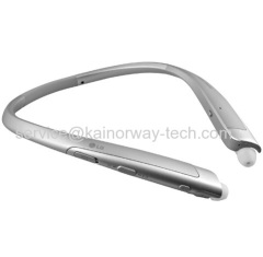 Wholesale LG-Tone Platinum HBS-1100 Headset In-Ear Behind-The-Neck Mount Wireless Headphone For iPhone Smartphone Silver