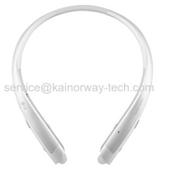 Wholesale LG-Tone Platinum HBS-1100 Headset In-Ear Behind-The-Neck Mount Wireless Headphone For iPhone Smartphone Silver