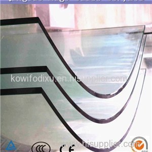 Curved Tempered Glass for Building Office and Stairs