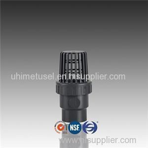 PVC Single Union Bottom Valve 1.0Mpa DIN Standard