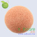 SOFTCARE indian red half ball type facial cleansing 100% pure konjac sponge