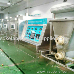 hot sale Tunnel type continuous rapid microwave drying equipment