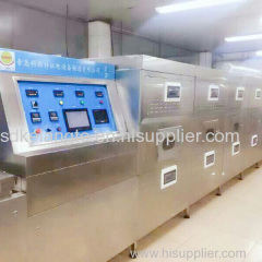 Tunnel type continuous rapid microwave baking equipment factory