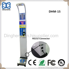 coin-operated body scale Weight Scale Height Balance from Zhengzhou Dingheng China