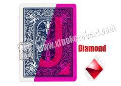 Chinese Style Bicycle Zodiac Marked Playing Cards For Gambling Regular Index