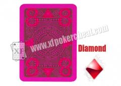Plastic Gambling Props Red Italy Modiano Texas Holdem Playing Cards For Lenses