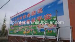 wall printing machine for printing mural on wall